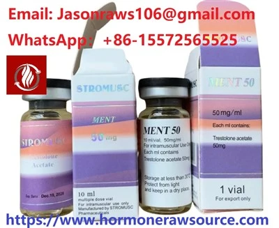 Ard-Cáilíocht STROMUSC MENT(Aicéatáit Trestolone)50mg/ml Le haghaidh Bodybuilding CAS:6157-87-5