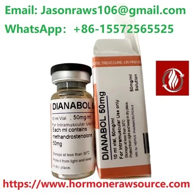 Branda STROMUSC Dianabol (Methandrostenolone) 50mg/ml Le haghaidh Tógáil Coirp CAS: 72-63-9