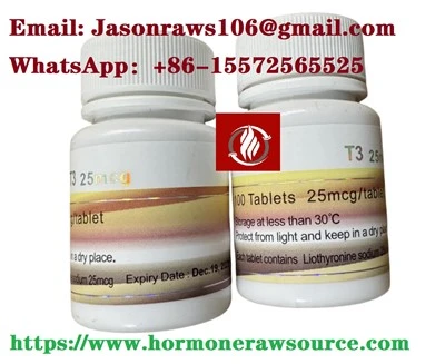 Táibléad StROMUSC T3(Liothyronine Sóidiam)25mcg Le haghaidh Tógáil Coirp CAS:6893-02-3